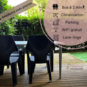 L'instant Détente avec terrasse climatisation et parking
